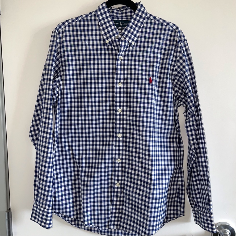 Ralph Lauren long sleeve button up. M